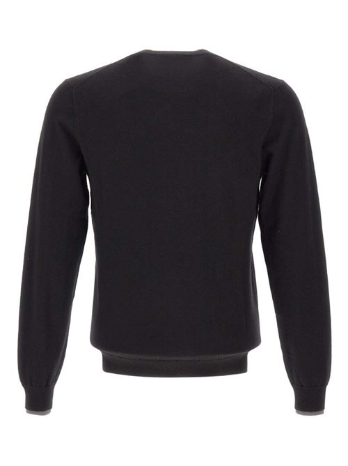 Maglia uomo girocollo nera SUN 68 | K4514111